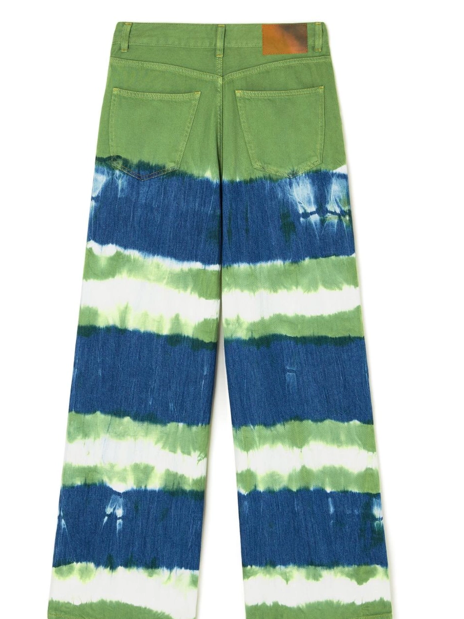 Cheap Magic Alanui Journey tie-dye Women jeans 0325